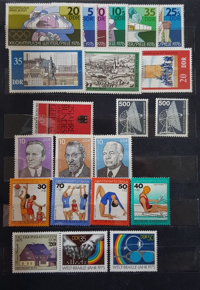 Sellos 1976 Alemania completa