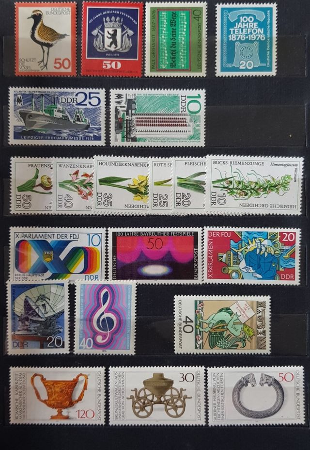 Sellos 1976 Alemania completa