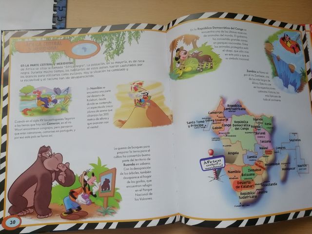 Libro Atlas Disney