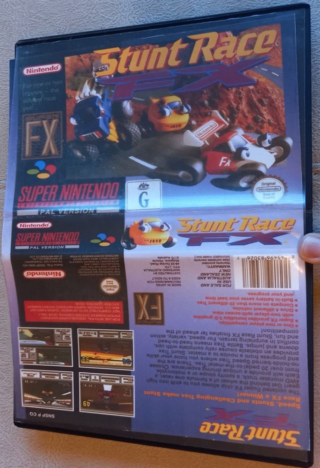 Gioco completo Super Nintendo Stunt Race FX