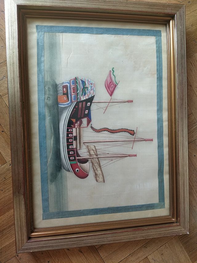 cuadro papel de arroz