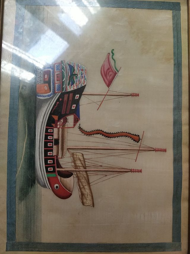 cuadro papel de arroz