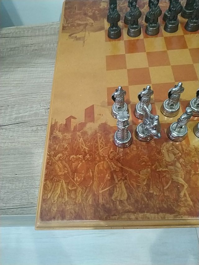 Ajedrez moros y cristianos.