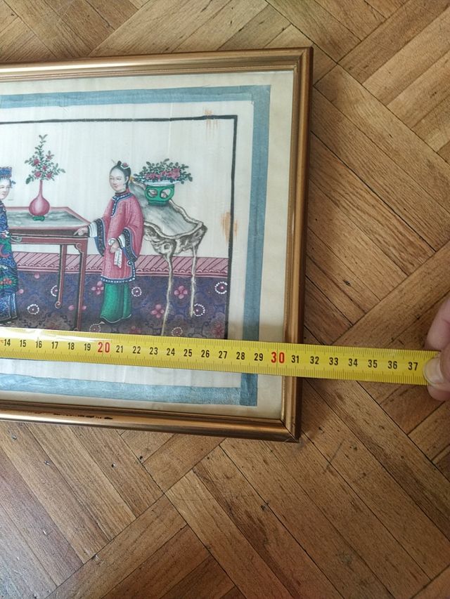 cuadro dinastía qing