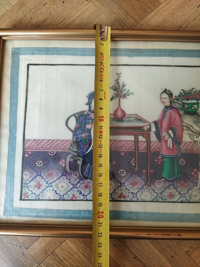 cuadro dinastía qing