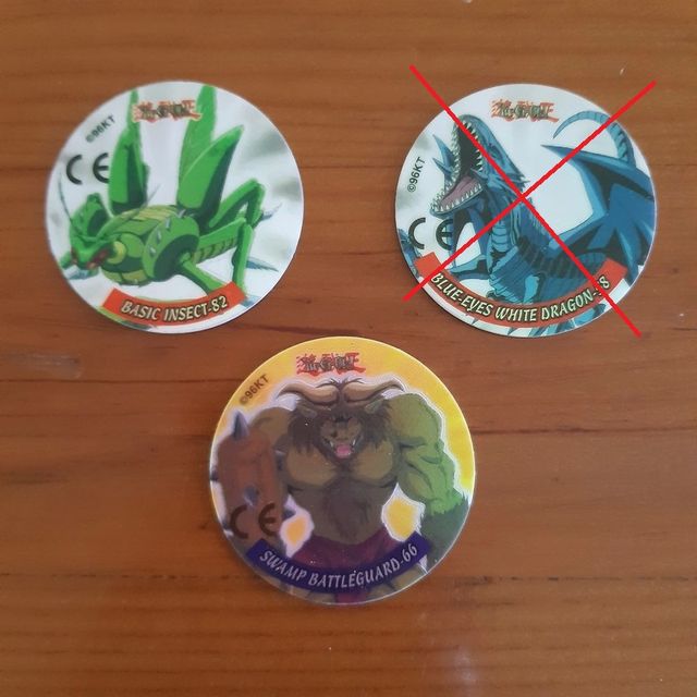 tazos Yugioh! Duel tazos