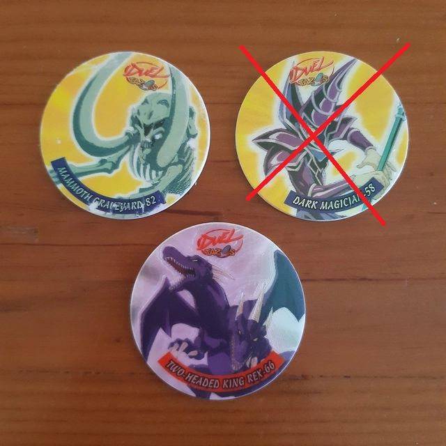 tazos Yugioh! Duel tazos