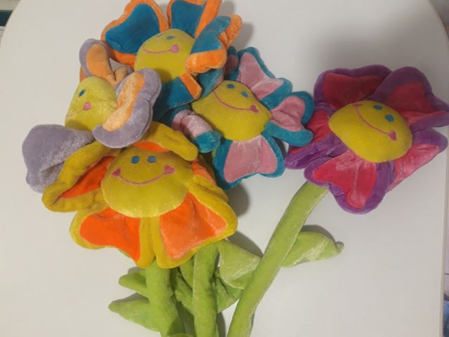 🎁 Bouquet di fiori in stoffa 🎂