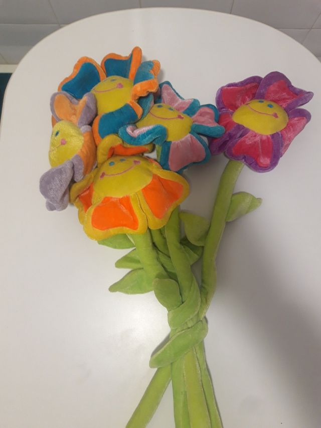 🎁 Bouquet di fiori in stoffa 🎂