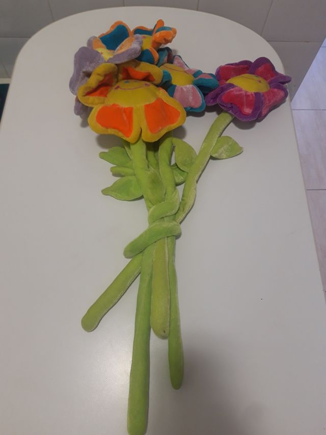 🎁 Bouquet di fiori in stoffa 🎂