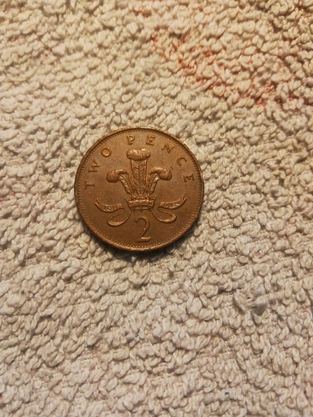 2 PENIQUES two pence 1988