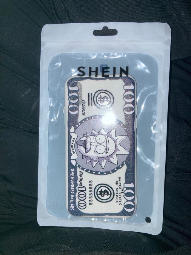 funda iphone XS rick y morty dollar