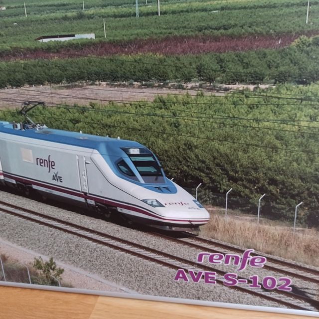 Cuadro Renfe AVE S-102 Talgo