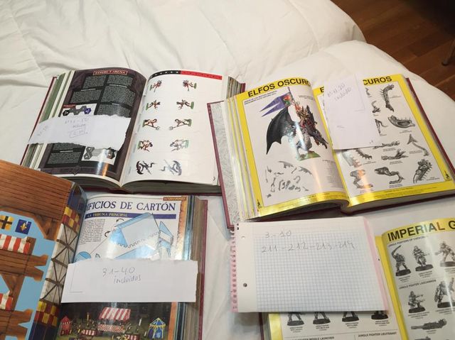 Colección revista White dwarf Warhammer