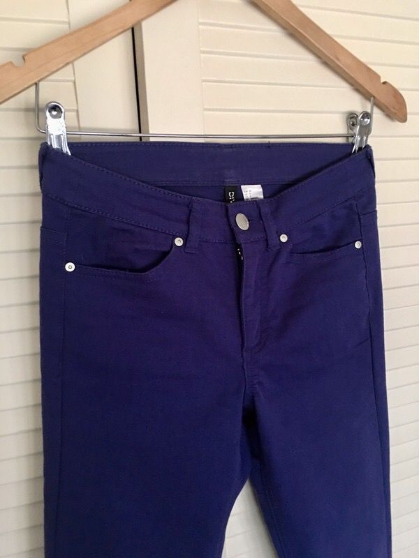 Pantalón Skinny Jeans Azul Marino Talla 34