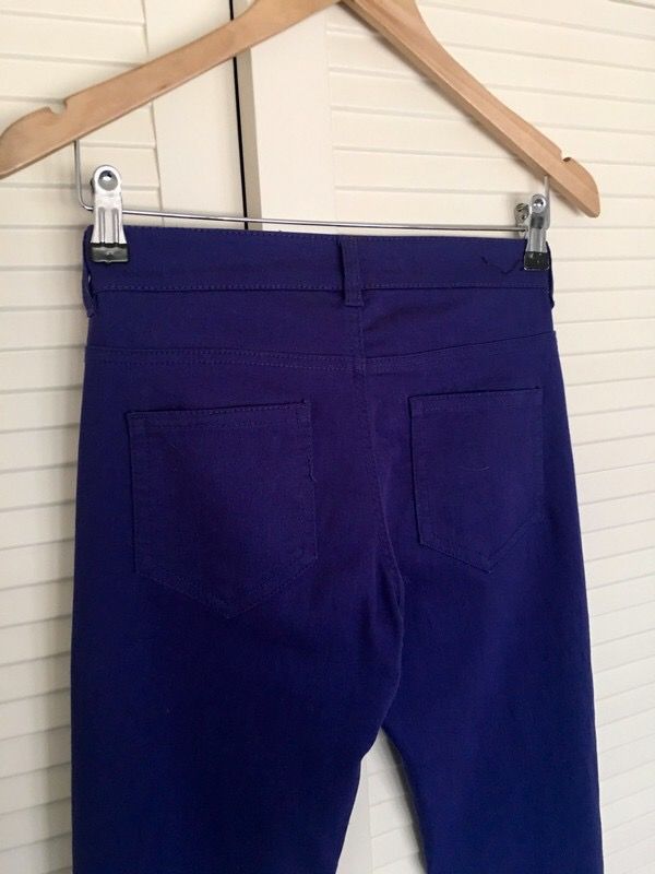 Pantalón Skinny Jeans Azul Marino Talla 34