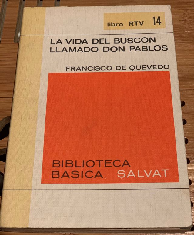 libro la vida del buscón llamado don pablo  