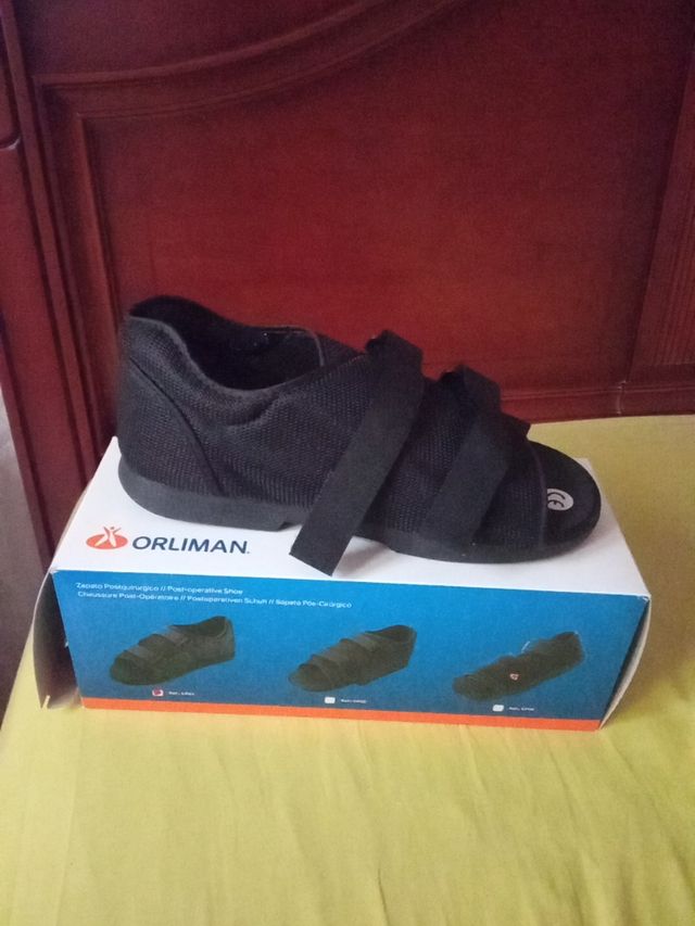 Zapato postquirurgico