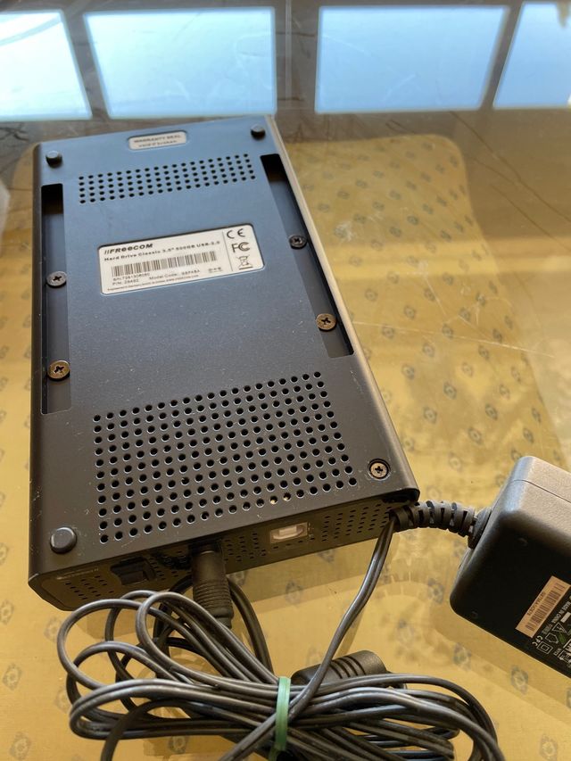 Disco duro externo 500GB 3.5" Freecom