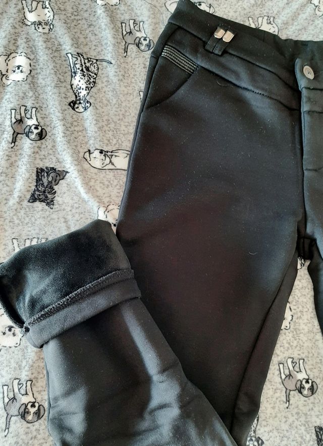 Pantalon elastico de invierno. Talla s