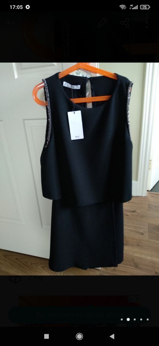 Mono corto. Nuevo con etiquetas.