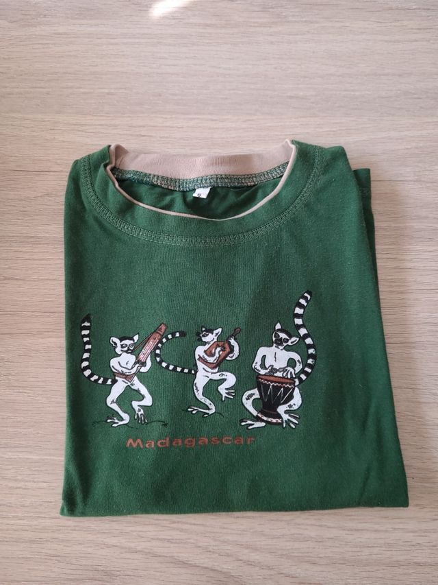 Camiseta Madagascar.