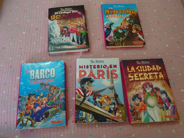 Tea Stilton colección n.1 al N.5