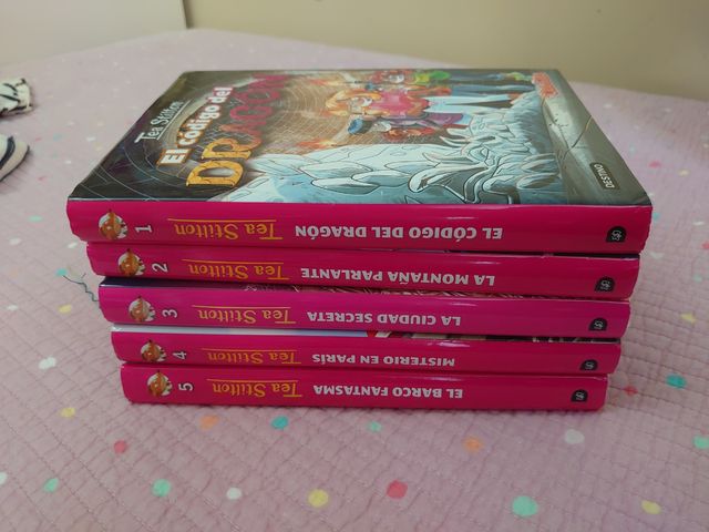 Tea Stilton colección n.1 al N.5