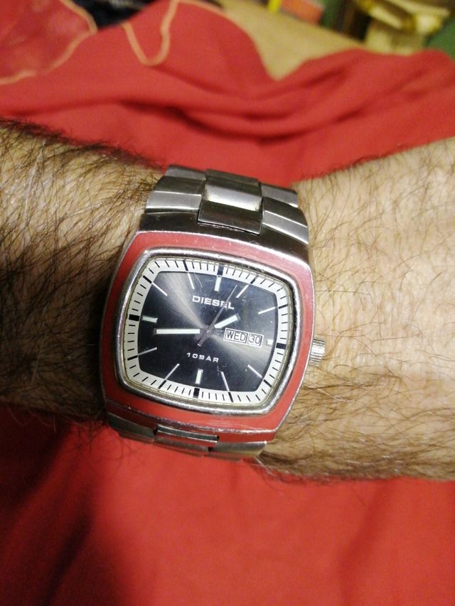 Orologio diesel da uomo vintage 10 bar