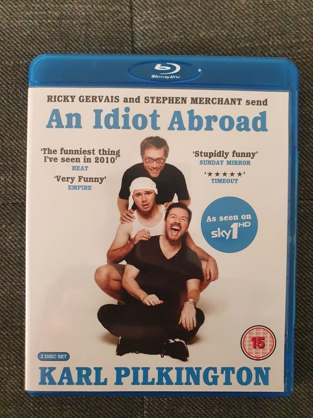UN IDIOTA DE VIAJE (AN IDIOT ABROAD) BLU RAY