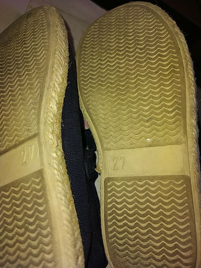 Merceditas  talla 27 niña