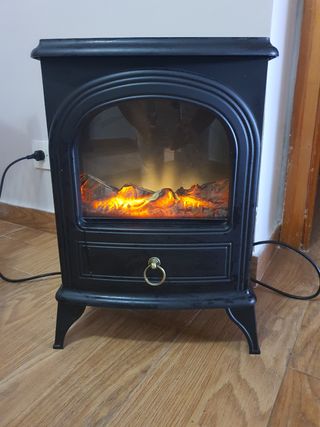 Chimenea eléctrica de segunda mano en WALLAPOP