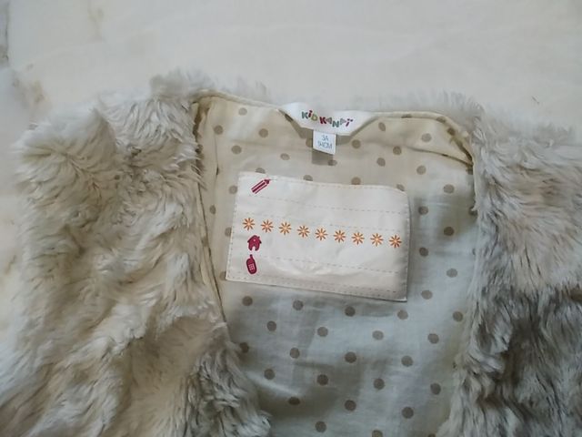 Chaleco infantil, talla 3 años 
