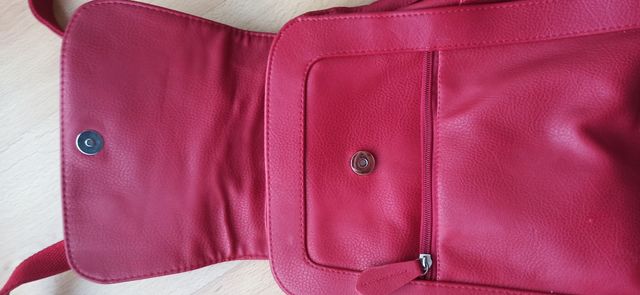 mochila mujer granate