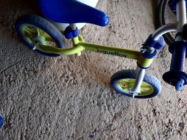 bisicleta sin pedales