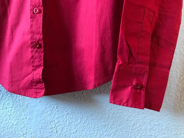 Camisa burdeos mujer, United Colors of Benetton