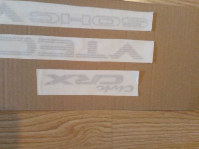 kit de adhesivos Honda Civic CRX del sol