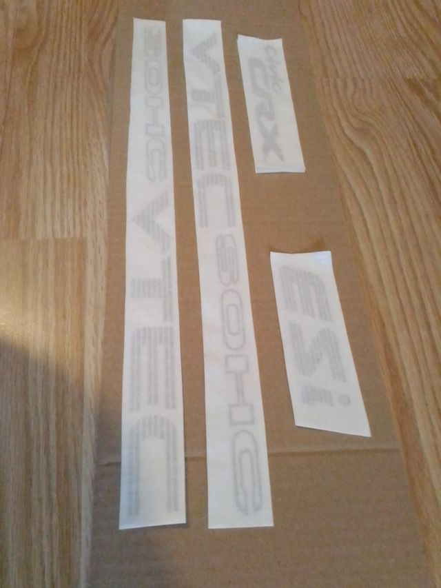 kit de adhesivos Honda Civic CRX del sol