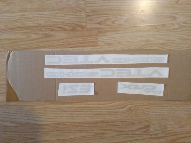 kit de adhesivos Honda Civic CRX del sol