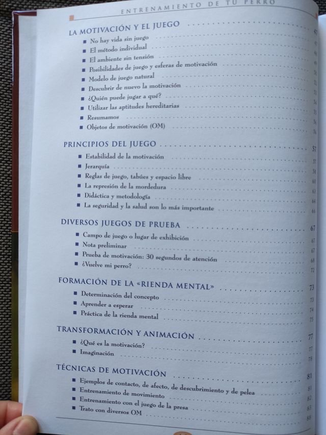 Libros entrenamiento perros