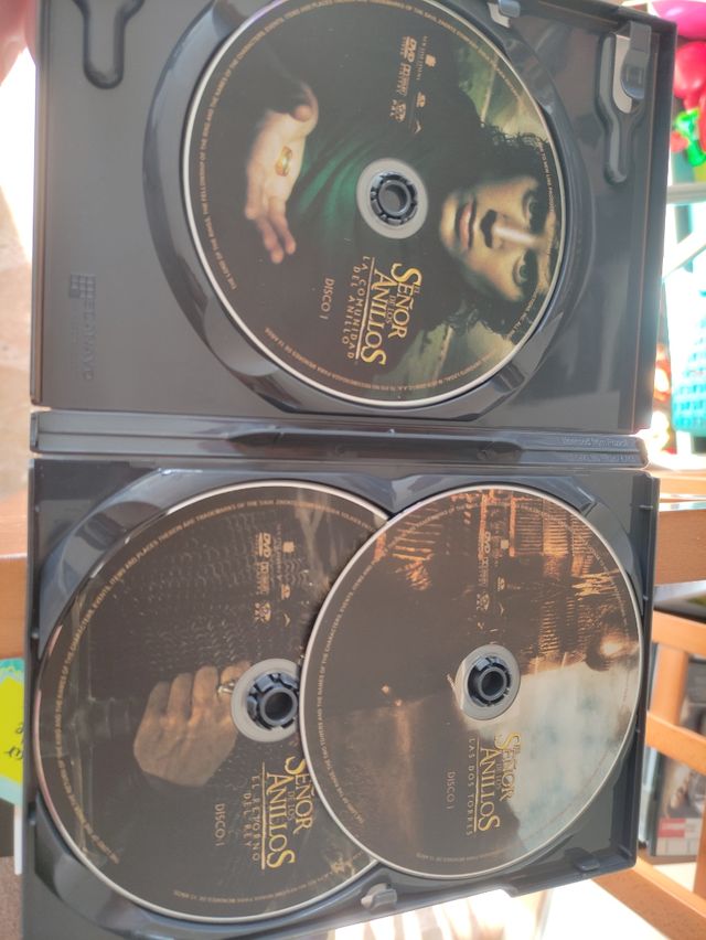 El Señor de los Anillos Dvd