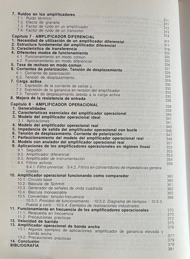 Circuitos fundamentales de electronica analogica
