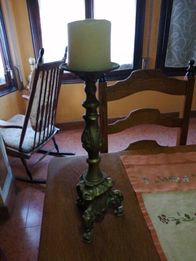 Candelabro bronce