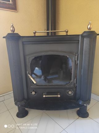 Chimenea Hierro de segunda mano en WALLAPOP