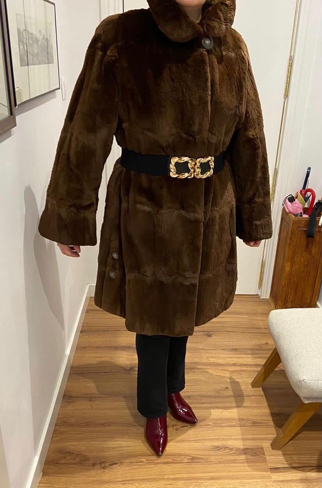 Abrigo Ramusquet marrón El Corte Inglés