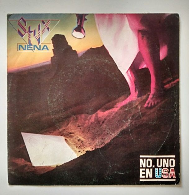 SINGLE VINILO DE STYX,  NENA / I'M O.K.
