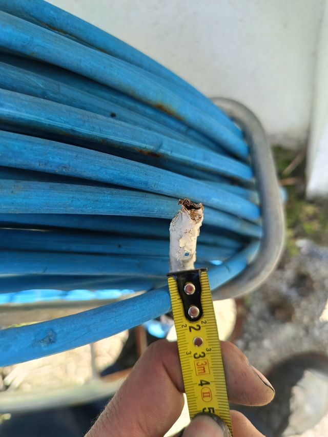 guía cables tendidos