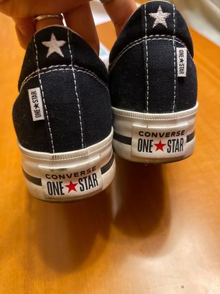 Converse Plataforma One Star de segunda mano por 20 EUR en Collado Villalba  en WALLAPOP