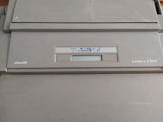 OLIVETTI LETTERA E 503 MAQUINA DE ESCRIBIR ANTIGUA