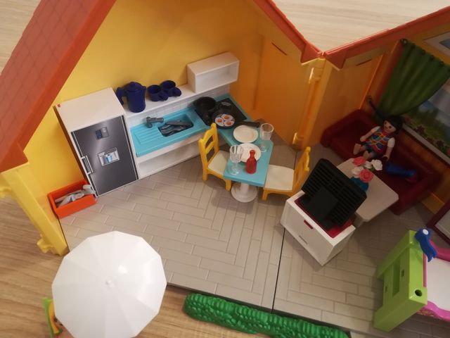 Casa maletín Playmobil